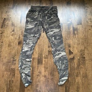 camo print joggers